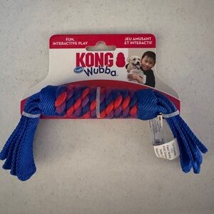 KONG Tugga Wubba Blue and Red Interactive Toy